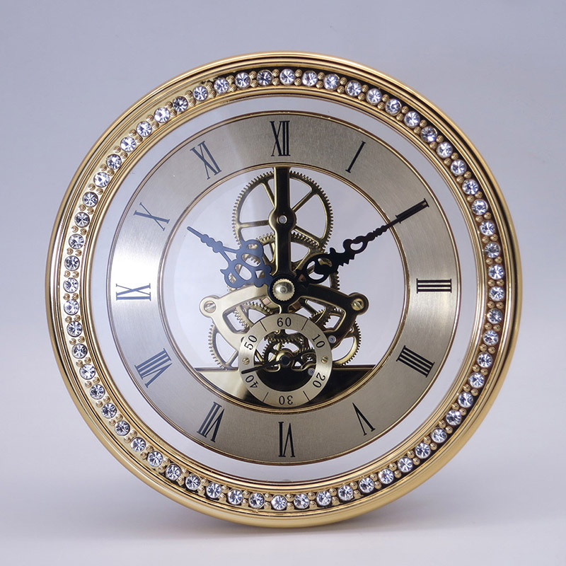 Durchmesser 148MM Gold Skelett Uhr Einsatz